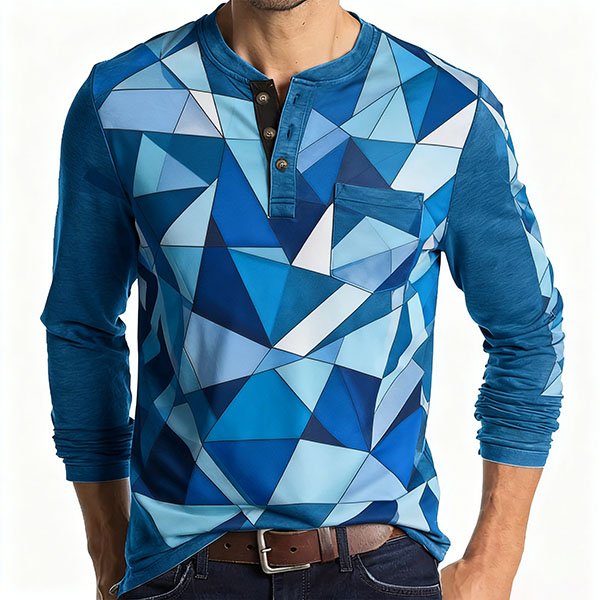 Outdoor Sports Men’s Classic Crew Neck, Long-Sleeve Base Layer T-Shirt