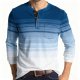 Classic Men’s Crew Neck Outdoor Base Layer, Long-Sleeve Sports T-Shirt