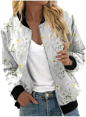 Women Fashion Floral Print Round Neck Casual Loose Long Sleeve Coat Top Women Warm Hoodies